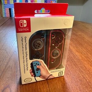 Nintendo Switch Controller Covers - New - Go Play Action Grip Pack Gaming
